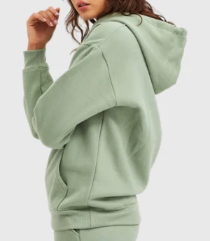 Seafoam Green Oversized Pullover Hoodie